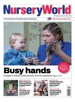 Nursery World – 20 February 2017