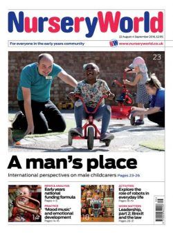 Nursery World – 22 August 2016