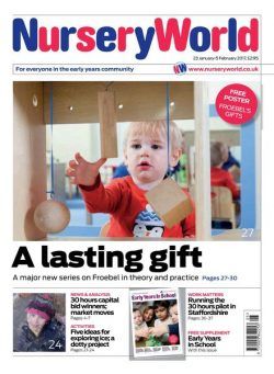 Nursery World – 23 January 2017