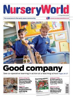 Nursery World – 4 April 2016