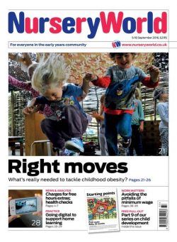 Nursery World – 5 September 2016