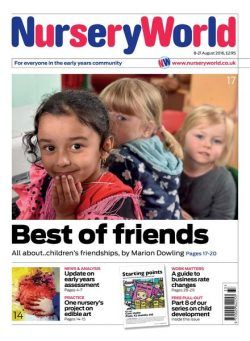 Nursery World – 8 August 2016