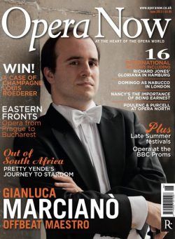 Opera Now – June 2013