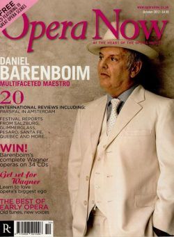 Opera Now – October 2012