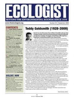 Resurgence & Ecologist – Ecologist Newsletter 3 – Sep 2009