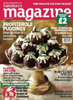 Sainsbury’s Magazine – December 2014