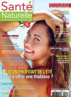 Sante Naturelle – Juillet-Aout 2020