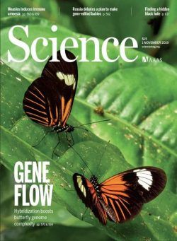 Science – 1 November 2019