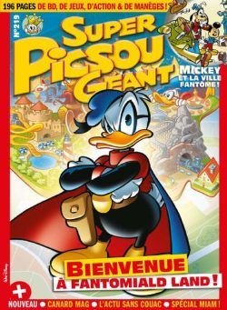 Super Picsou Geant – aout 2020