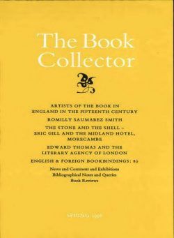 The Book Collector – Spring 1998