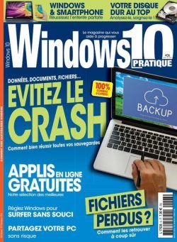 Windows 10 Pratique – Aout-Octobre 2020