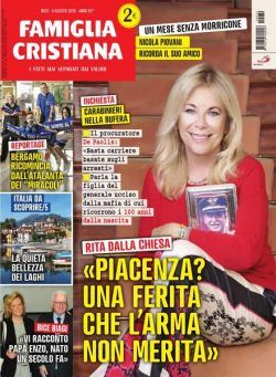 Famiglia Cristiana – 9 Agosto 2020