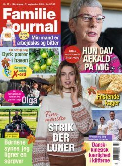 Familie Journal – 07 september 2020