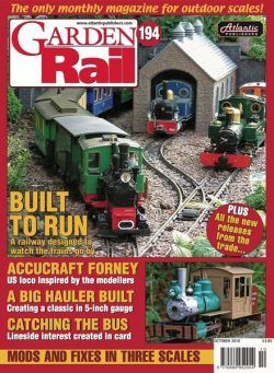 Garden Rail – October 2010