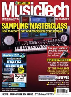 MusicTech – October 2008