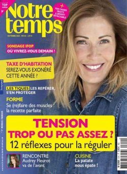 Notre Temps – Octobre 2020