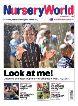 Nursery World – 10 – 23 August 2015