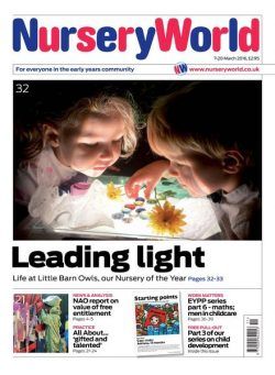 Nursery World – 7 March 2016