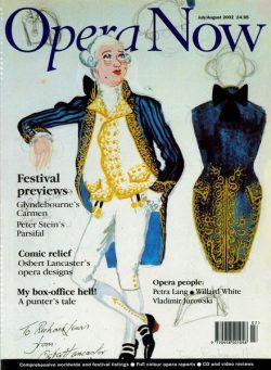 Opera Now – July-August 2002