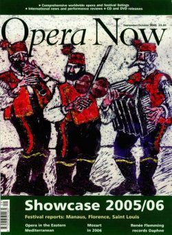 Opera Now – September-October 2005