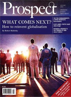 Prospect Magazine – January 2009