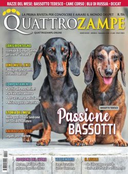 QuattroZampe – Settembre 2020