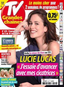 TV Grandes chaines – 5 Septembre 2020