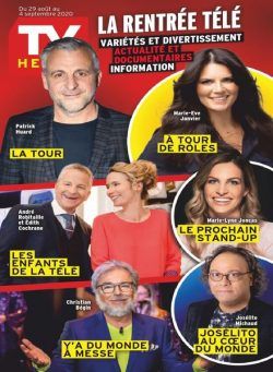 TV Hebdo – 29 aout 2020