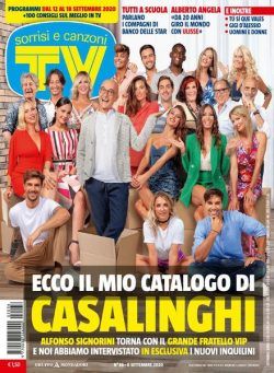 TV Sorrisi e Canzoni – 8 Settembre 2020