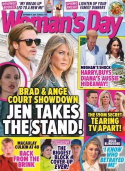 Woman’s Day New Zealand – September 14, 2020