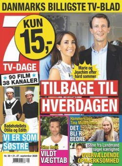 7 TV-Dage – 21 september 2020