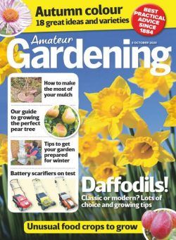 Amateur Gardening – 03 October 2020