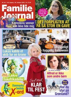 Familie Journal – 20 oktober 2020