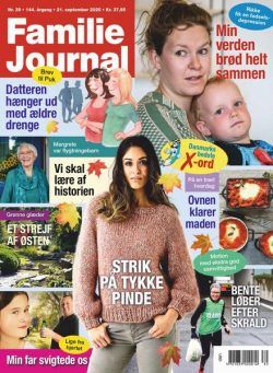 Familie Journal – 21 september 2020