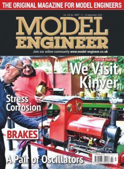 Model Engineer – Issue 4647 – 11 September 2020