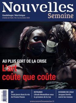 Nouvelles Semaine – 2 Octobre 2020