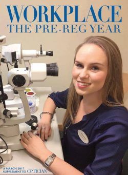 Optician – Workplace The Pre-Reg Year
