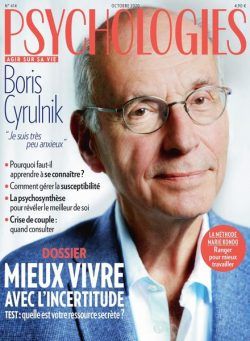 Psychologies France – Octobre 2020