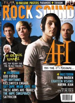 Rock Sound Magazine – October 2006