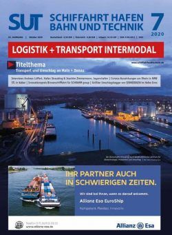 Schiffahrt Hafen Bahn und Technik – Oktober 2020