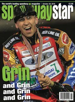 Speedway Star – October 29, 2016