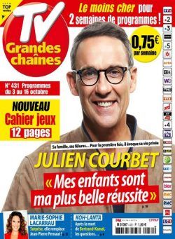 TV Grandes chaines – 3 Octobre 2020