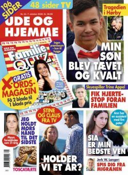 Ude og Hjemme – 07 oktober 2020