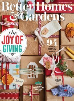 Better Homes & Gardens USA – December 2020