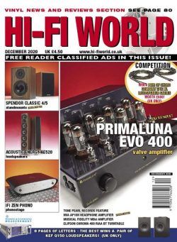 Hi-Fi World – December 2020