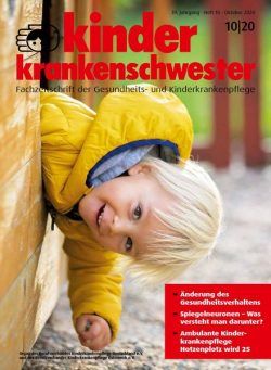 Kinderkrankenschwester – Oktober 2020