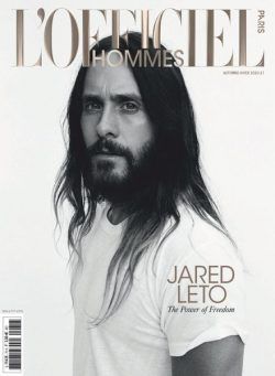 L’Officiel Hommes Paris – novembre 2020