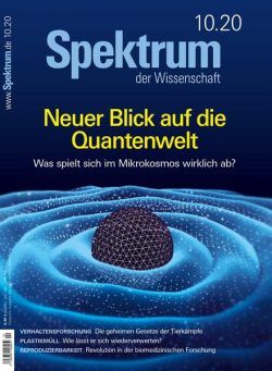 Spektrum der Wissenschaft – Oktober 2020