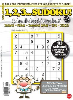 123 Sudoku – dicembre 2020