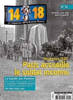 14-18 La Grande Guerre – Novembre 2020 – Janvier 2021